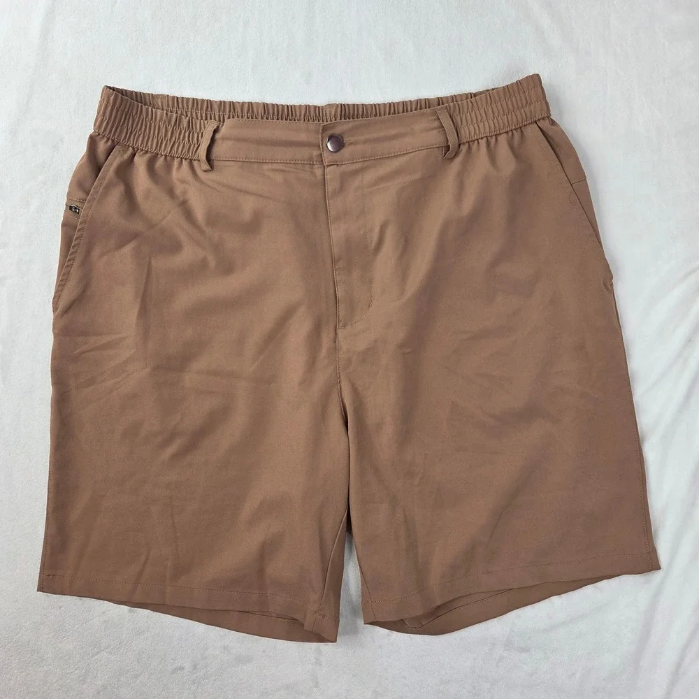 Gradual Shorts Men XL Brown Performance Golf Hiking‎ Activewear Excellent